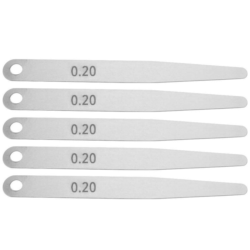 Hilitand 5 قطع أداة قياس سمك 0.2 ملم - Image 1